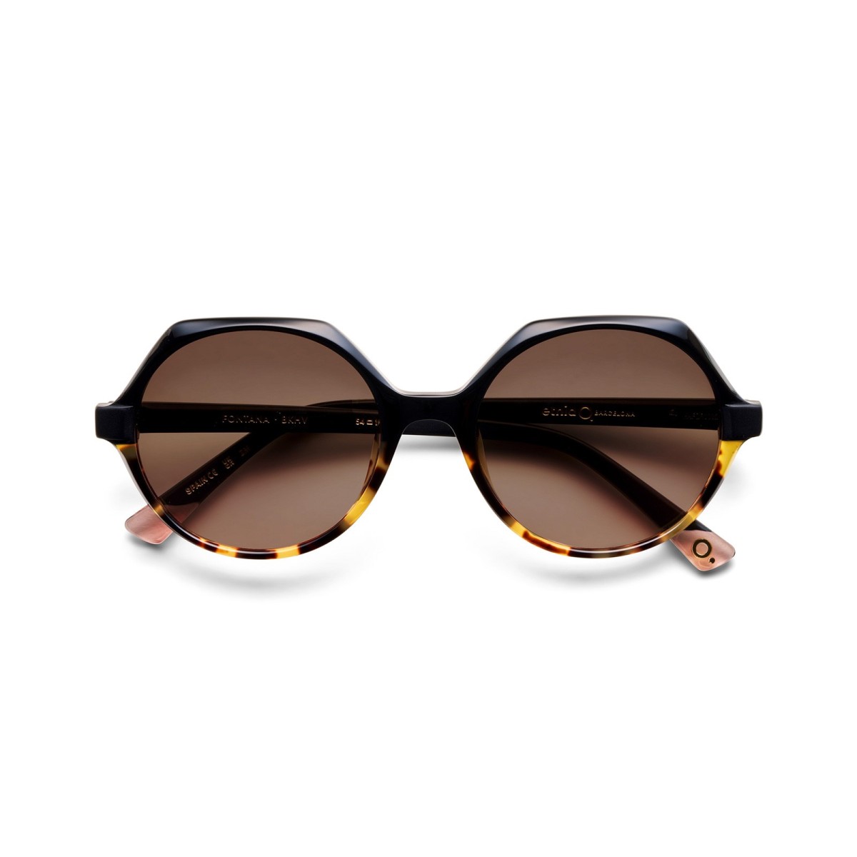 Etnia Barcelona Fontana | Black Havana Sunglasses | Vytria