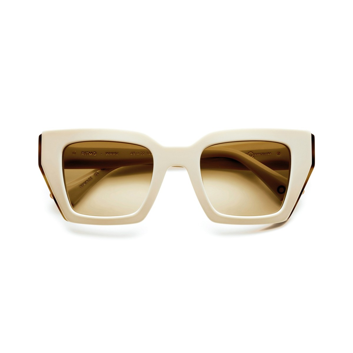 Etnia Barcelona Ritmo | White Sunglasses | Vytria