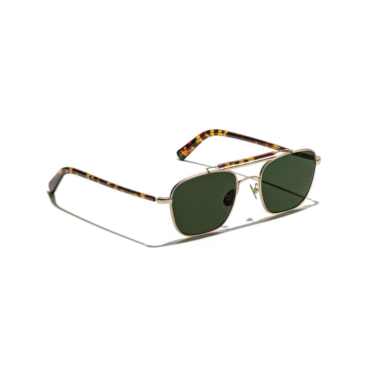 Moscot Gafilta Gold Tortoise | Gafas Sol Aviador | Vytria