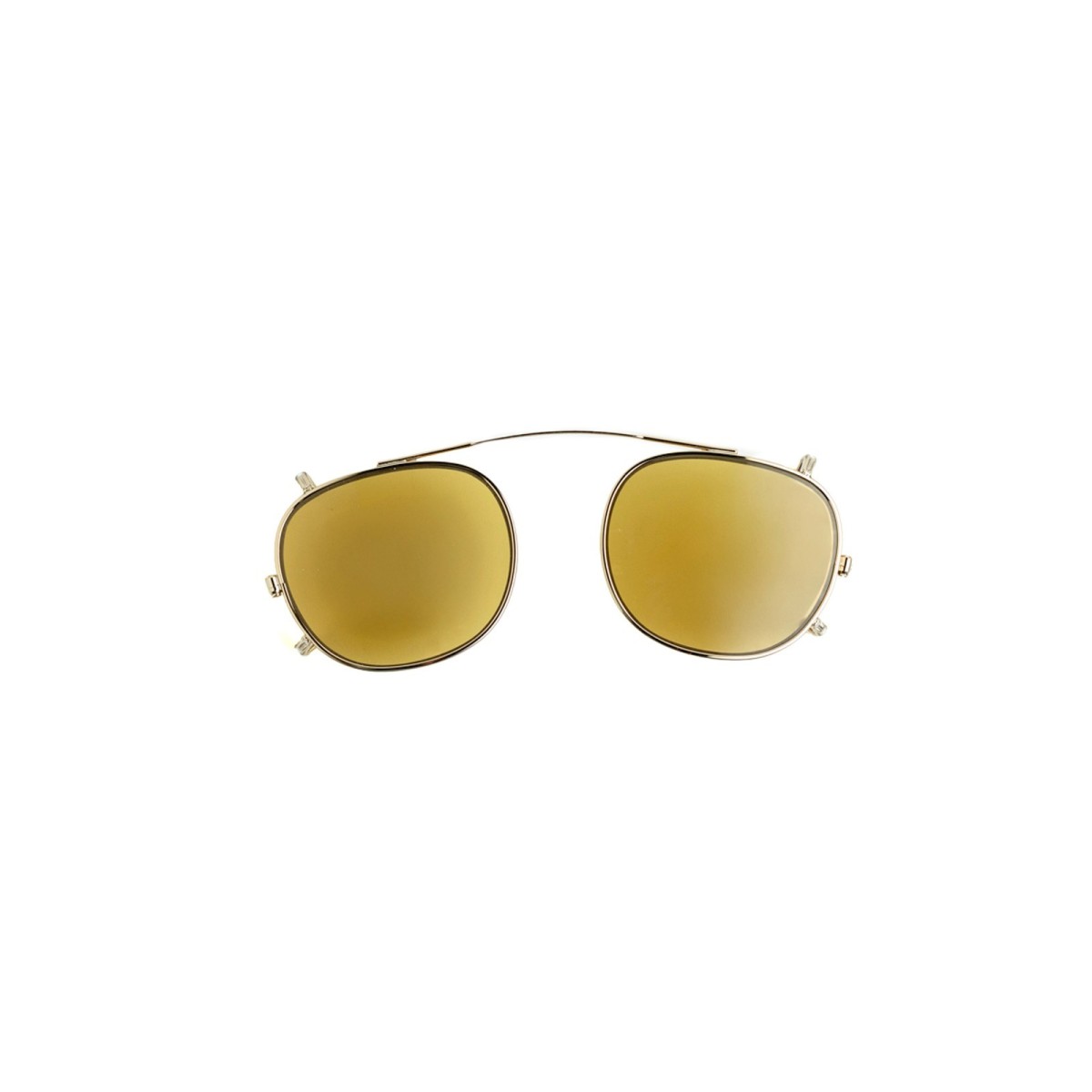 Moscot Cliptosh Gold Amber