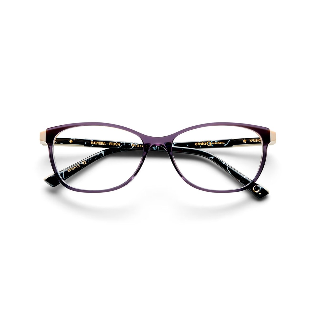 Etnia Barcelona Baviera Black White | Monturas | Vytria Eyewear