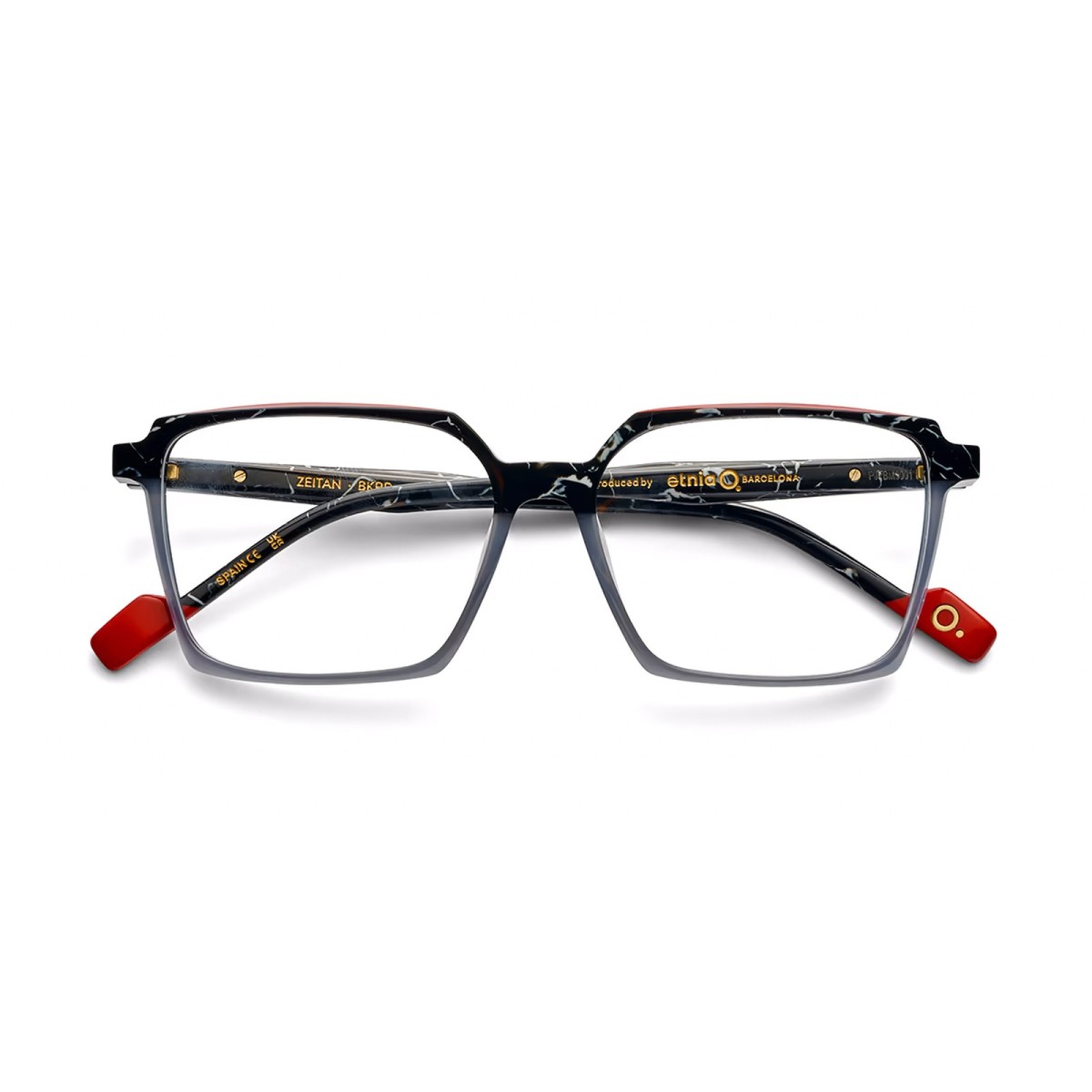 Etnia Barcelona Zeitan Black Red | Optical Frame | Vytria Eyewear