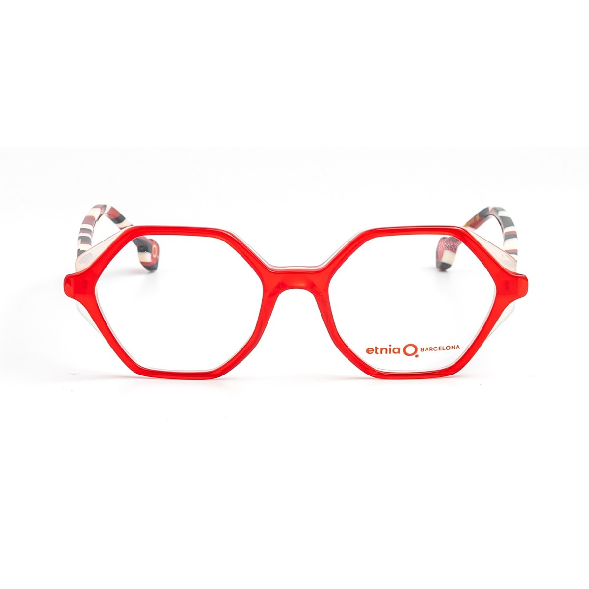 Etnia Barcelona Viv Red White  | Monturas | Vytria Eyewear