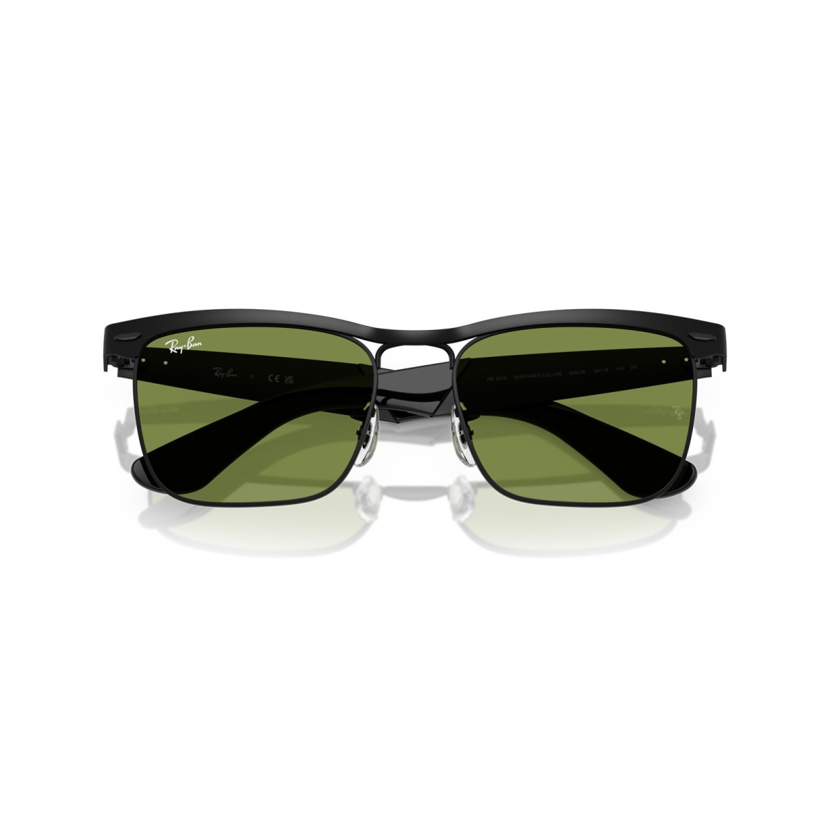 Ray-Ban Wayfarer Deluxe RB3875 0064E | Sunglasses | Vytria Eyewear