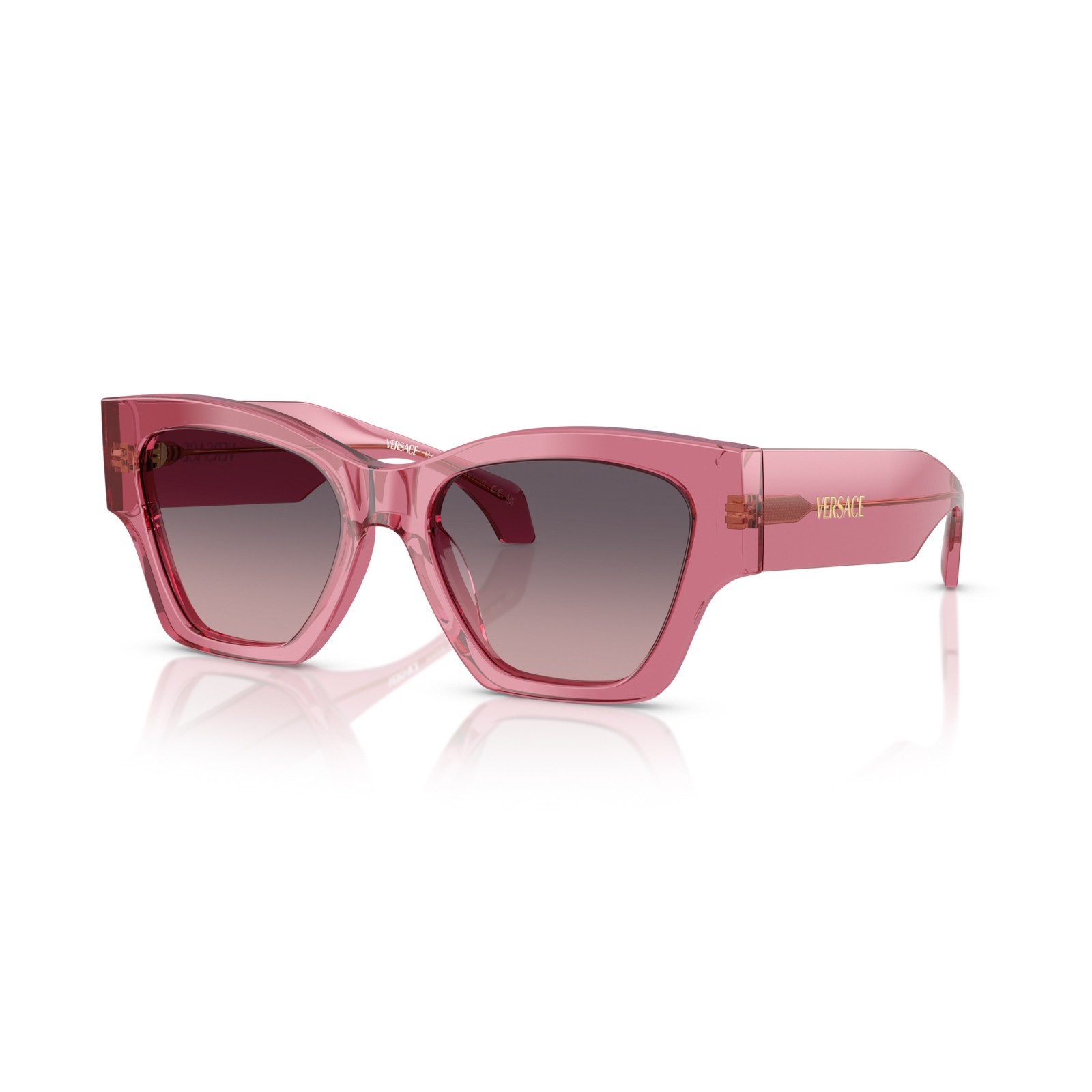 NEW VERSACE VE4492U 108/87 WOMEN SUNGLASSES HAVANA VE4492U 10887 EYEWEAR Amazon.com: Versace VE 4437U 108/73 Havana Plastic Square  main image 4