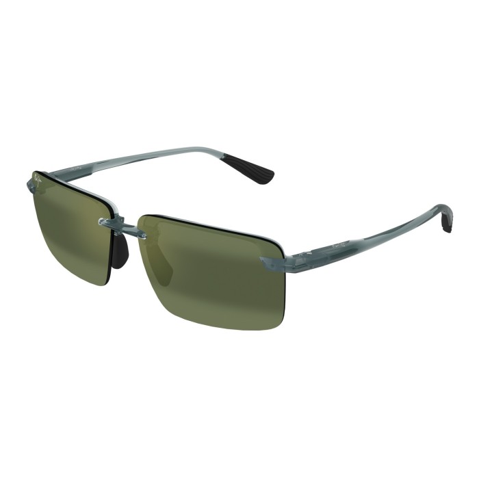 sunglasses MAUI JIM Laulima Shiny Trans Foliage Green MJ0626S 006