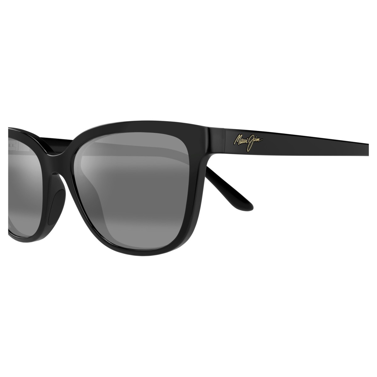 MAUI JIM Honi Shiny Black 758 02 | Sunglasses | Vytria Eyewear