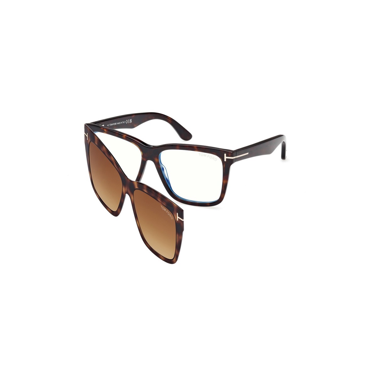 Gafas de ver TOM FORD Montura & Clip FT6069B 052 