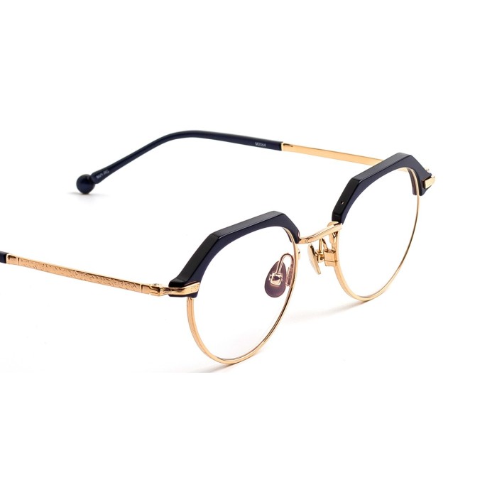 M2064 Navy - Rose Gold Optical