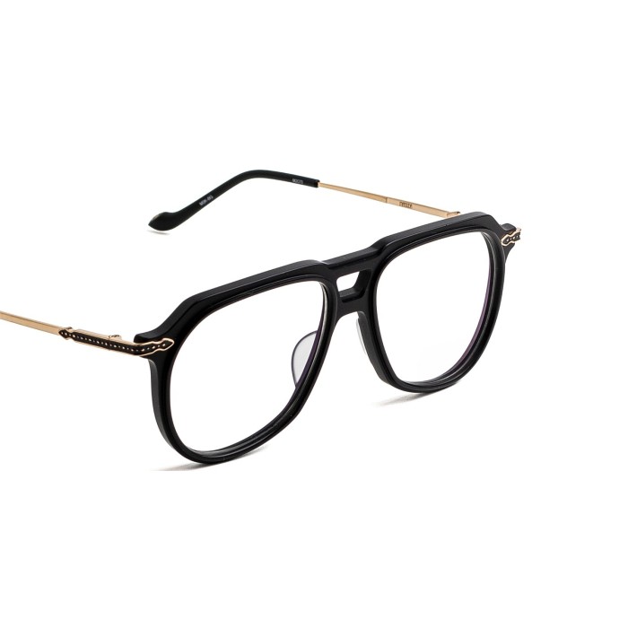 M2073 Matte Black - Brushed Gold  Optical