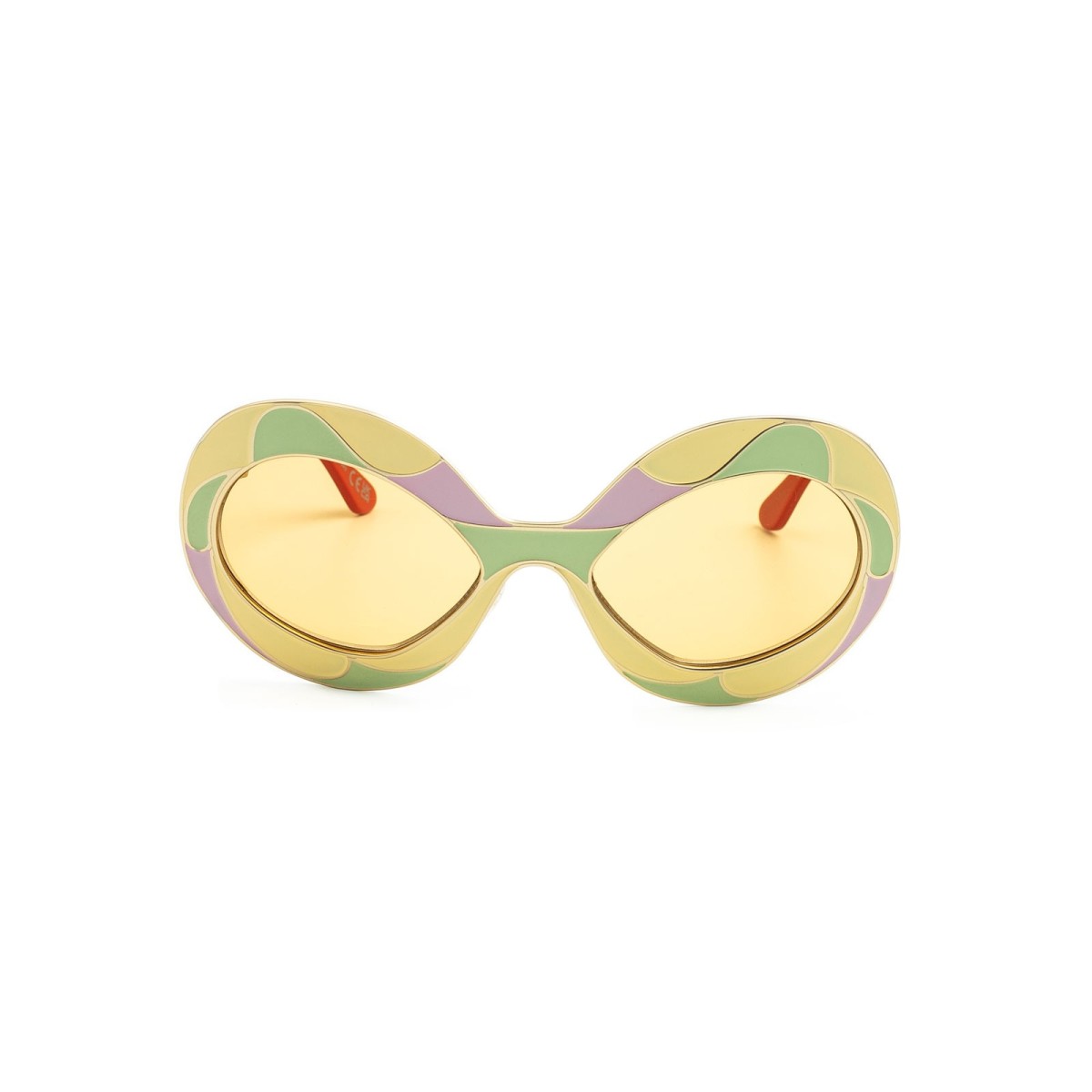 Marni Land Of Revelations Vaso | Gafas de Sol Amarillas