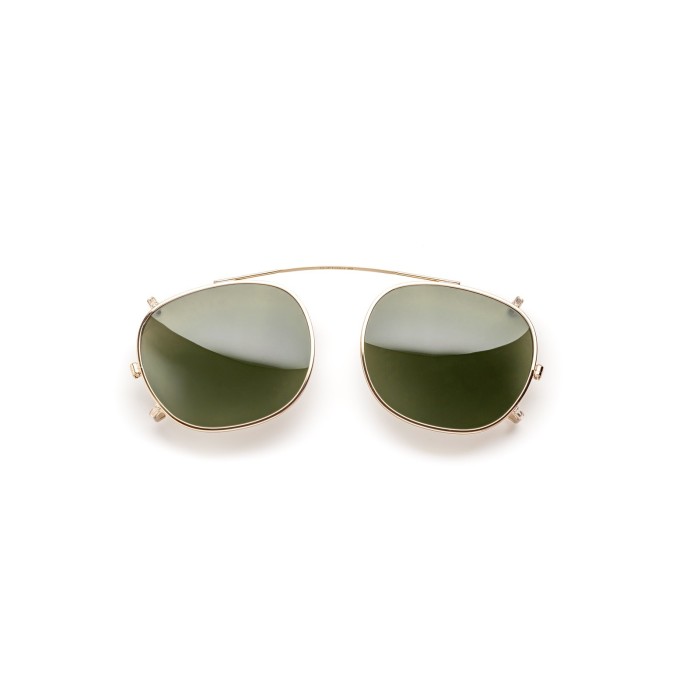 Moscot Cliptosh 4900 Gold Green
