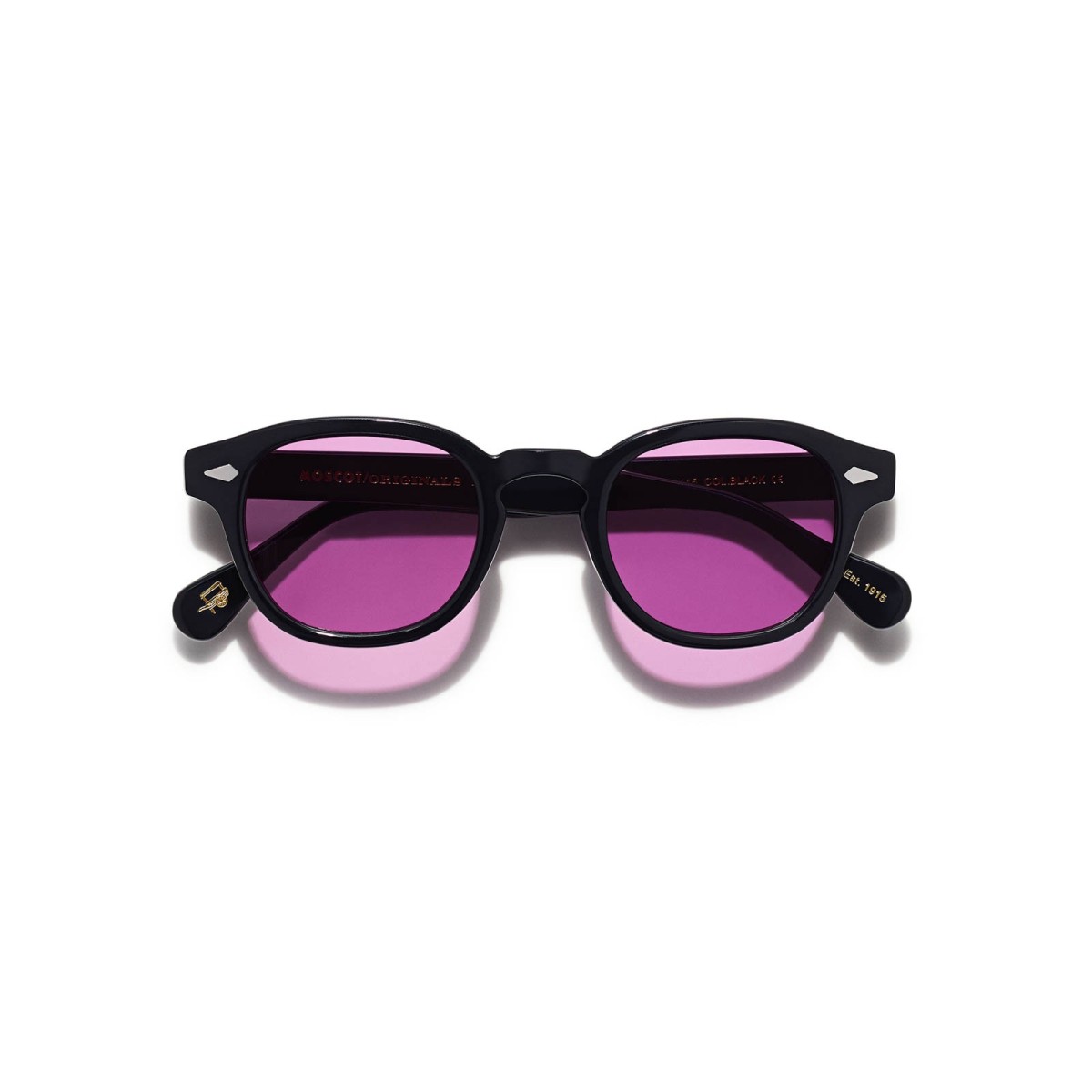 Moscot Lemtosh Black Purple | Square Sunglasses