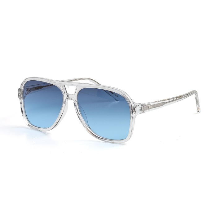 MOSCOT SHEISTER SUN CRYSTAL DENIM BLUE
