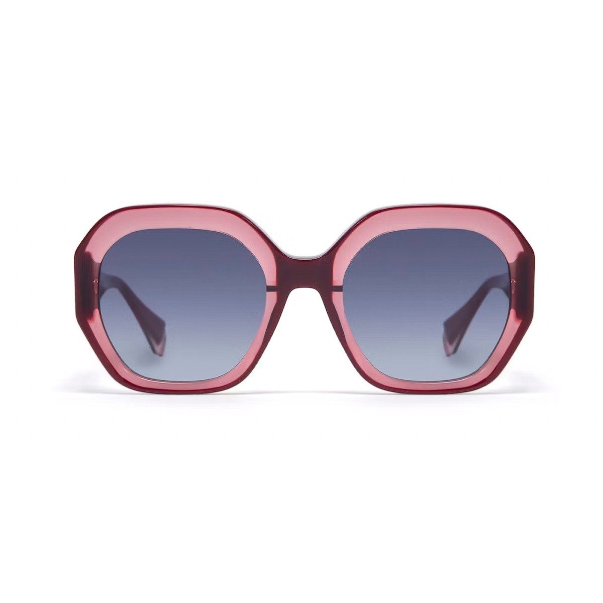 Gigi Studios Bright Bordeaux Sunglasses | Women Squared Glasses