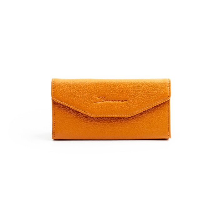 BEAUMOUR CARTERA NARANJA