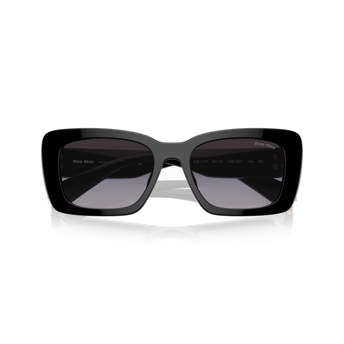 Miu Miu Glimpse Sunglasses 07YS | Miu Miu Sunglasses Black