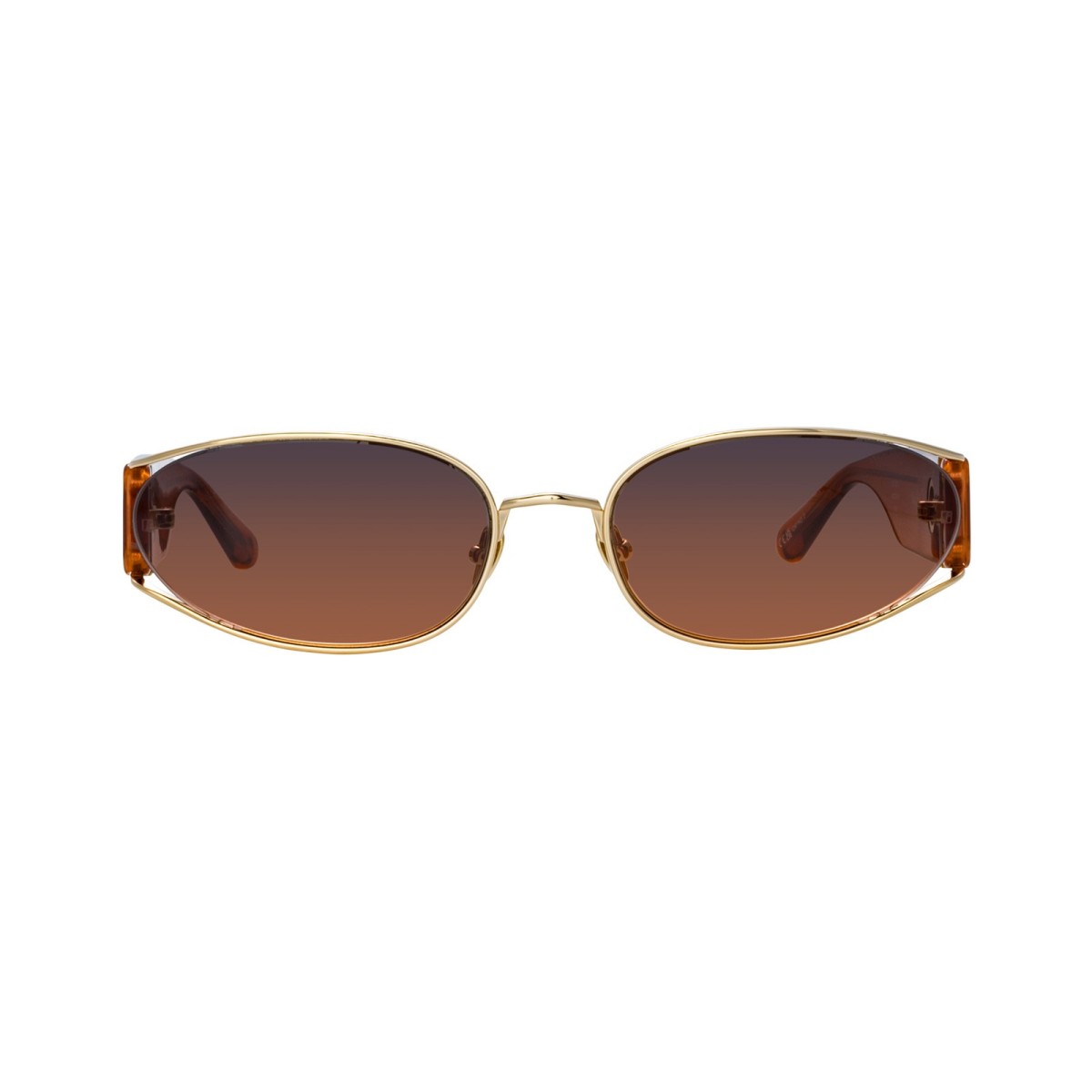 Linda Farrow LFL1157 C6 | Gafas Sol Redondas | Vytria Eyewear