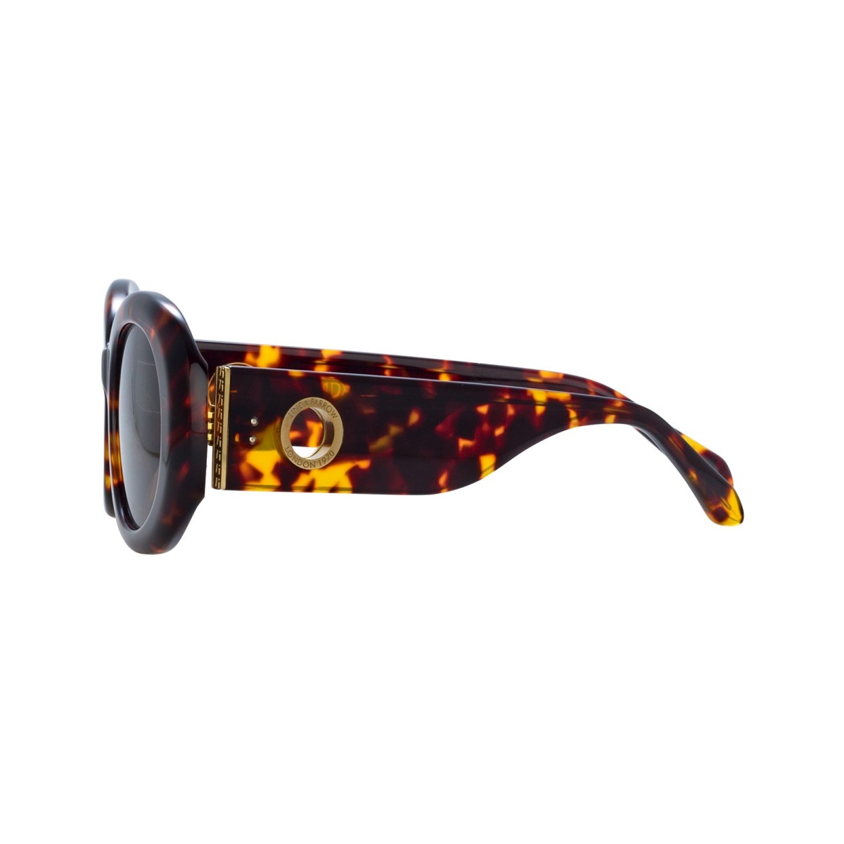 Linda Farrow Lina LFL1462 C2 | Round Sunglasses |Vytria Eyewear