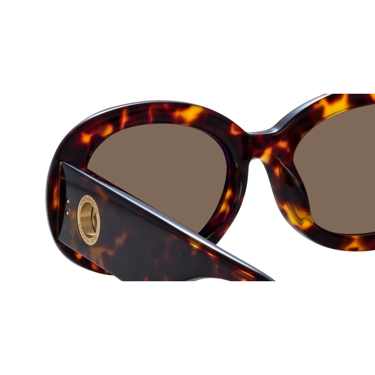 Linda Farrow Lina LFL1462 C2 | Round Sunglasses |Vytria Eyewear
