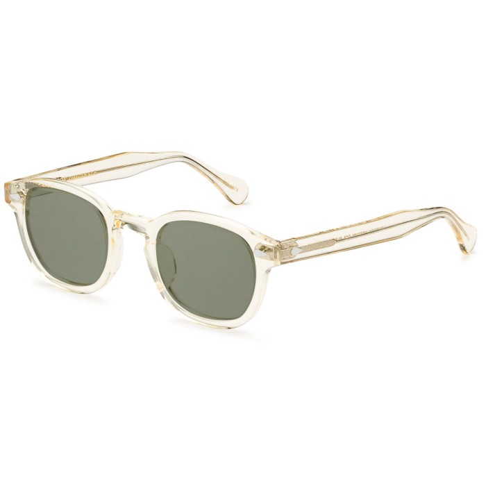 MOSCOT LEMTOSH SUN FLESH CALIBAR GREEN | Sunglasses | Vytria Eyewear