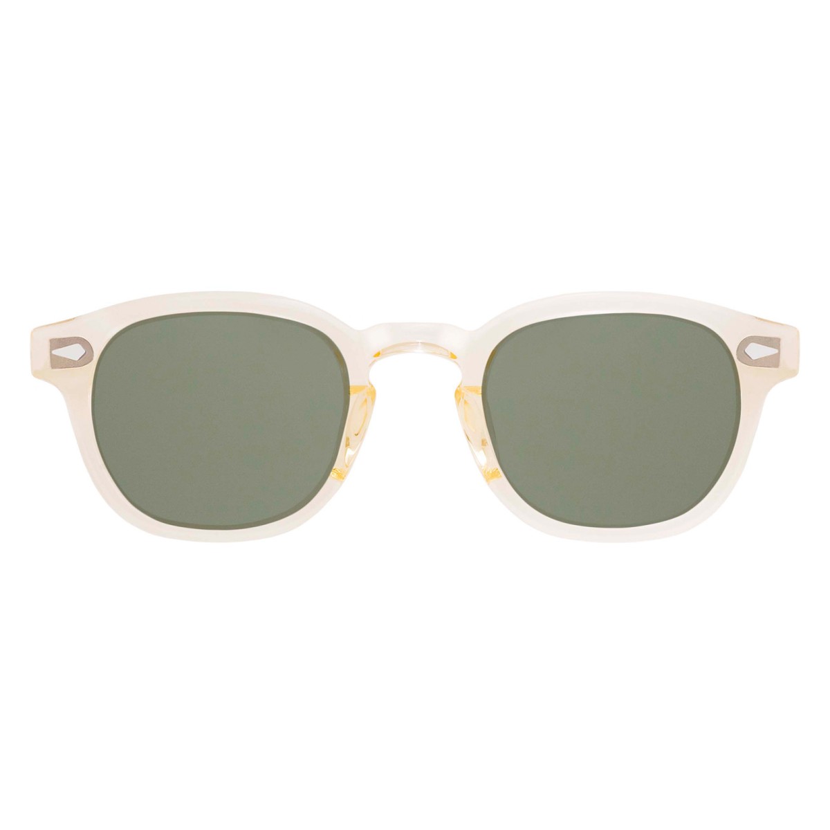 MOSCOT LEMTOSH SUN FLESH CALIBAR GREEN | Sunglasses | Vytria Eyewear