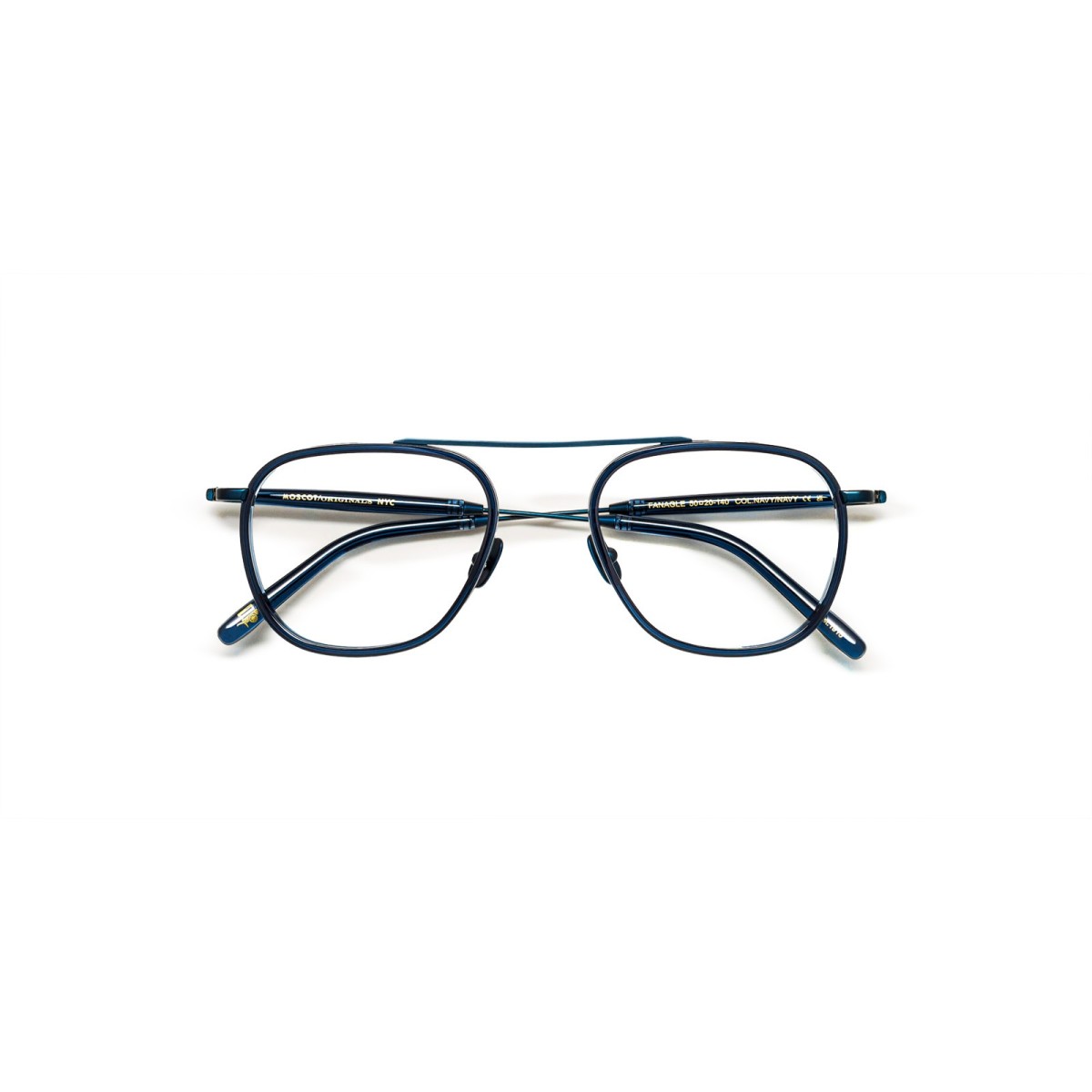 Moscot Fanagle Navy | Aviator Optical | Vytria Eyewear