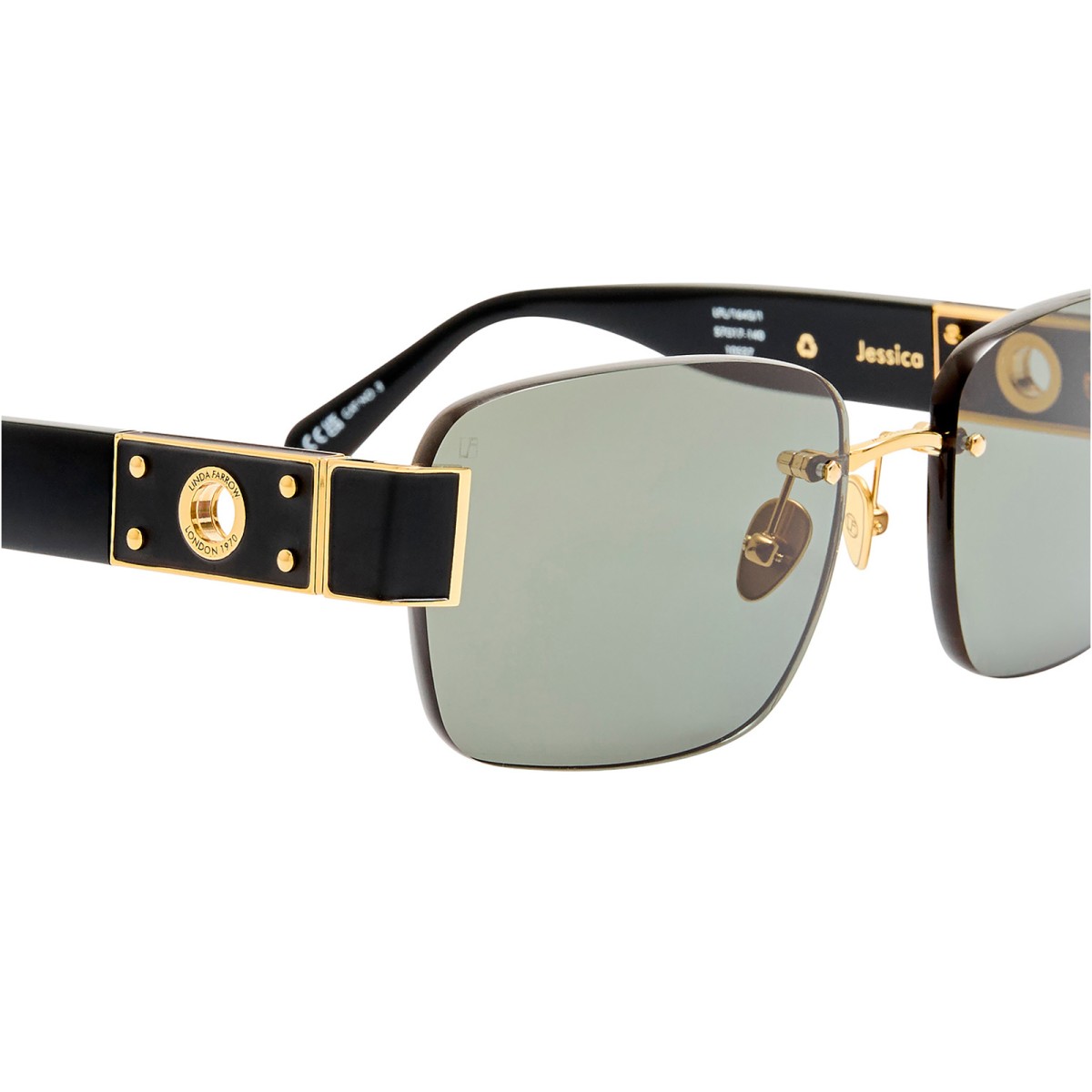 LINDA FARROW JESSICA LFL1643 C1 SUN | Sunglasses | Vytria Eyewear