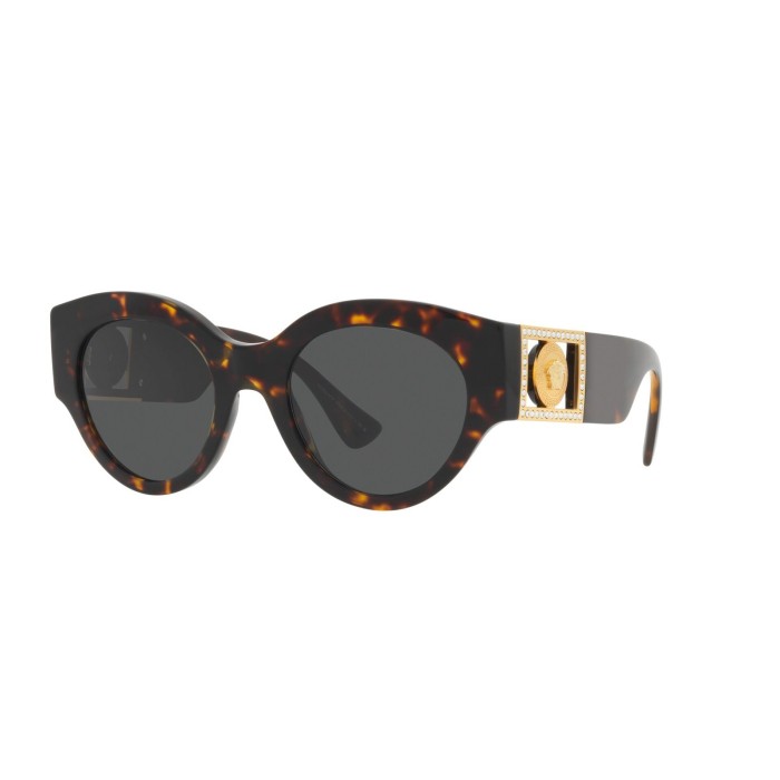 Oval Sunglasses Versace Bright Havana