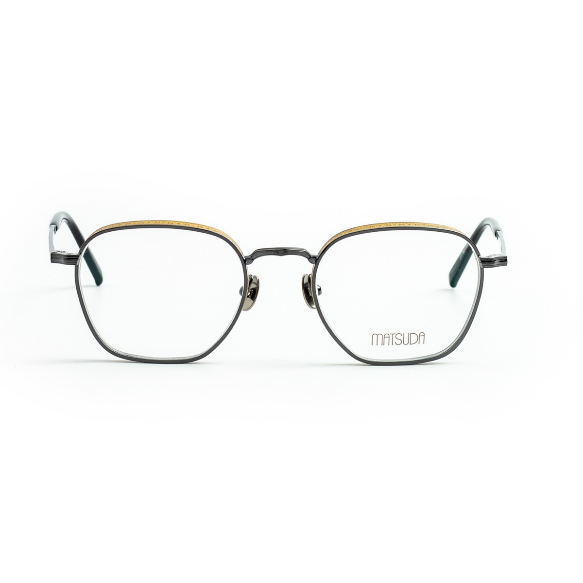 MATSUDA M3101 BLKMGP OPT | Eyeglasses | Vytria Eyewear