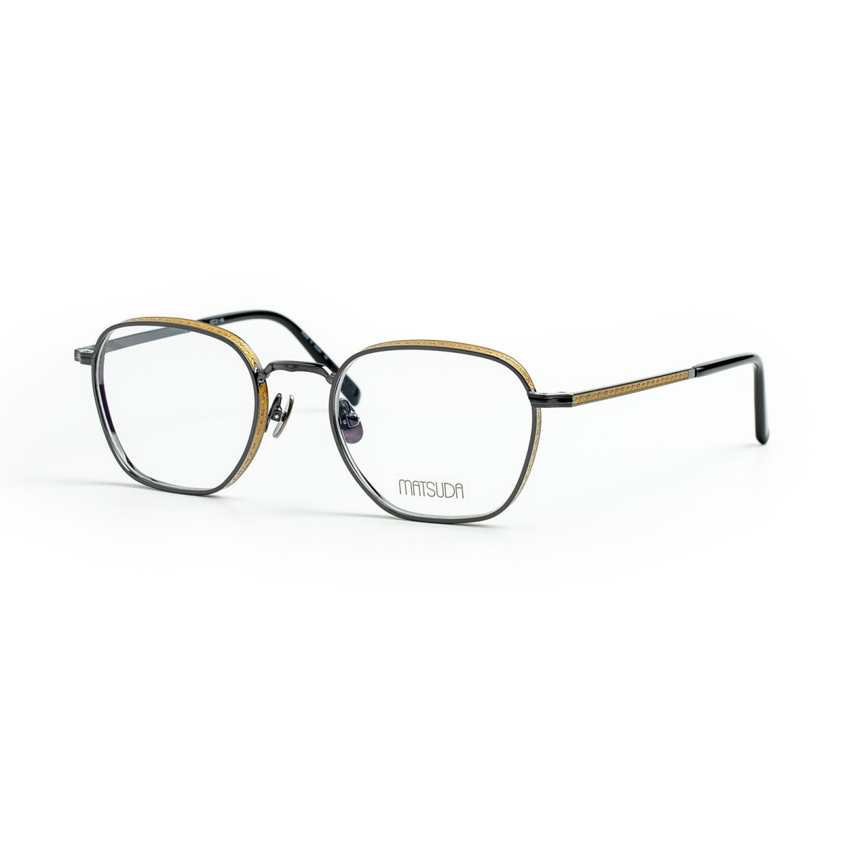 MATSUDA M3101 BLKMGP OPT | Eyeglasses | Vytria Eyewear