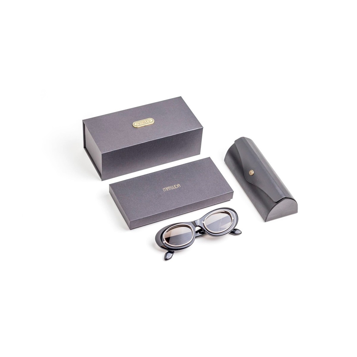 MATSUDA 10604H BLK SUN | Sunglasses | Vytria Eyewear