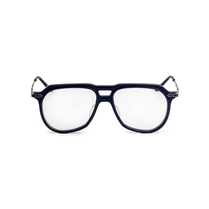 MATSUDA M2073 Matte Navy - Antique Silver Optical