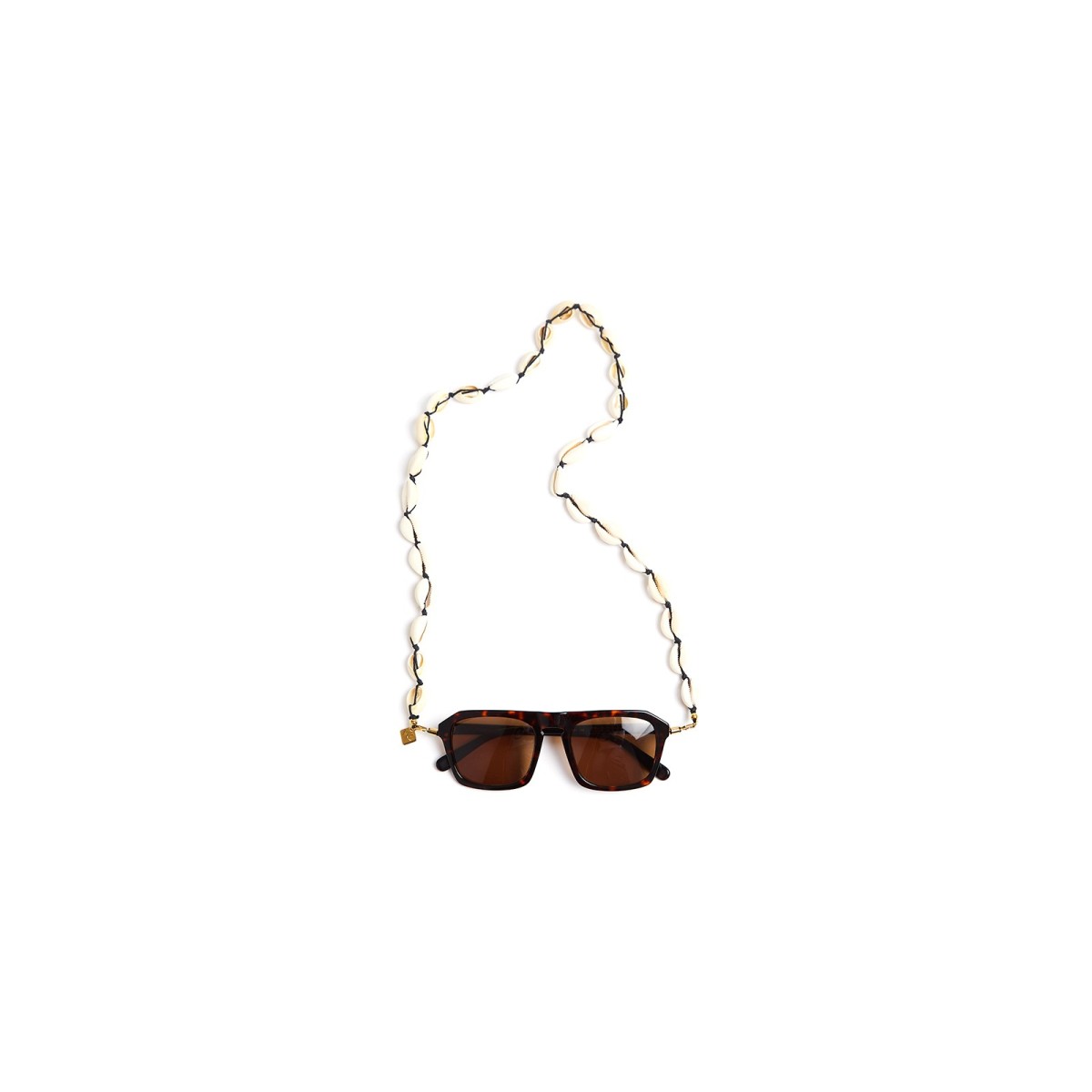 FRAME CHAIN COWRIE BLACK | Accesorios | Vytria Eyewear