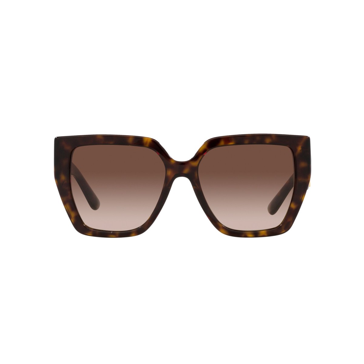 DG Crossed Sunglasses DG4438 | Squared Havana Sunglasses