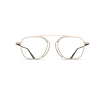 MATSUDA M3129 Brushed Gold Optical