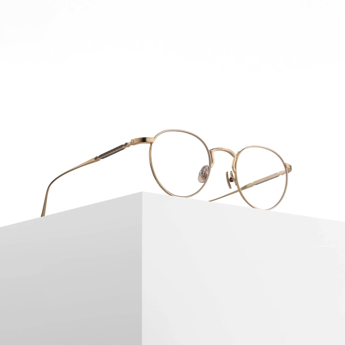 MATSUDA M3140 Brushed Gold Optical