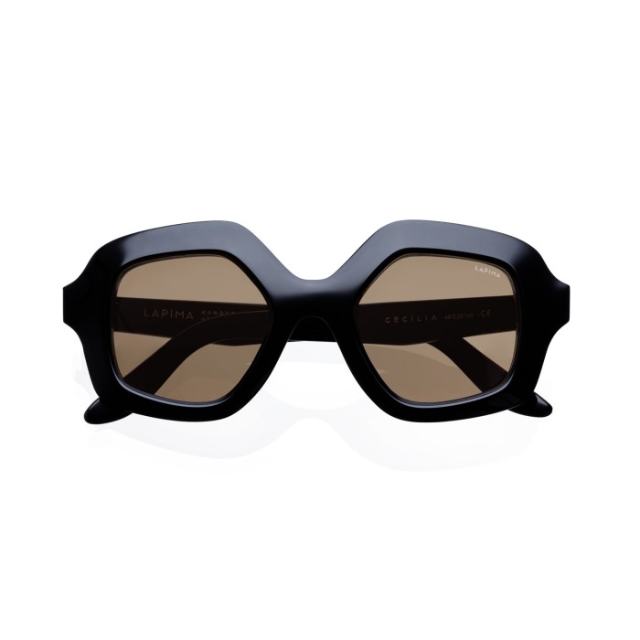 Lapima Cecilia Sunglasses Black Solid Sun
