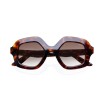 Cecilia Havana Gradient Sunglasses