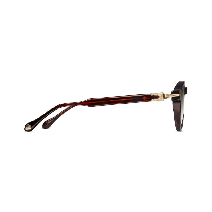 MATSUDA M2050 Dark Tortoise - Antique Gold