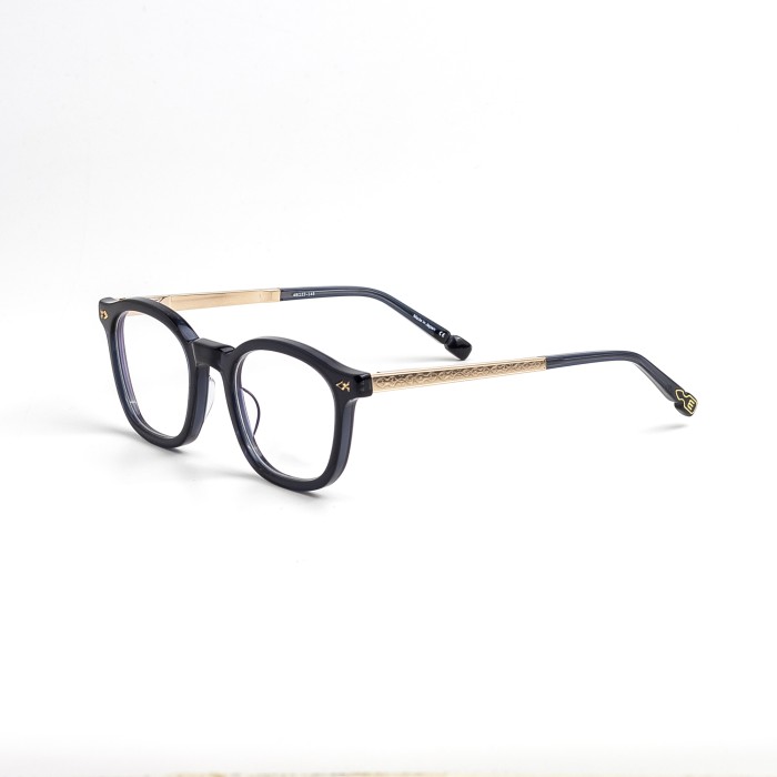 MATSUDA M2068 Dark Navy Crystal - Brushed Gold Optical