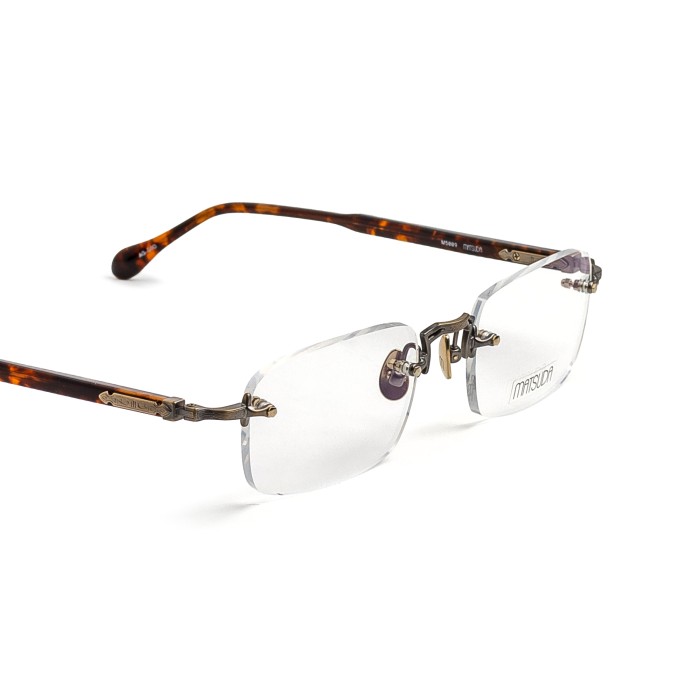 MATSUDA M5009 Antique Gold - Dark Tortoise Optical