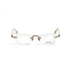 MATSUDA M5009 Brushed Gold - Milk White Optical