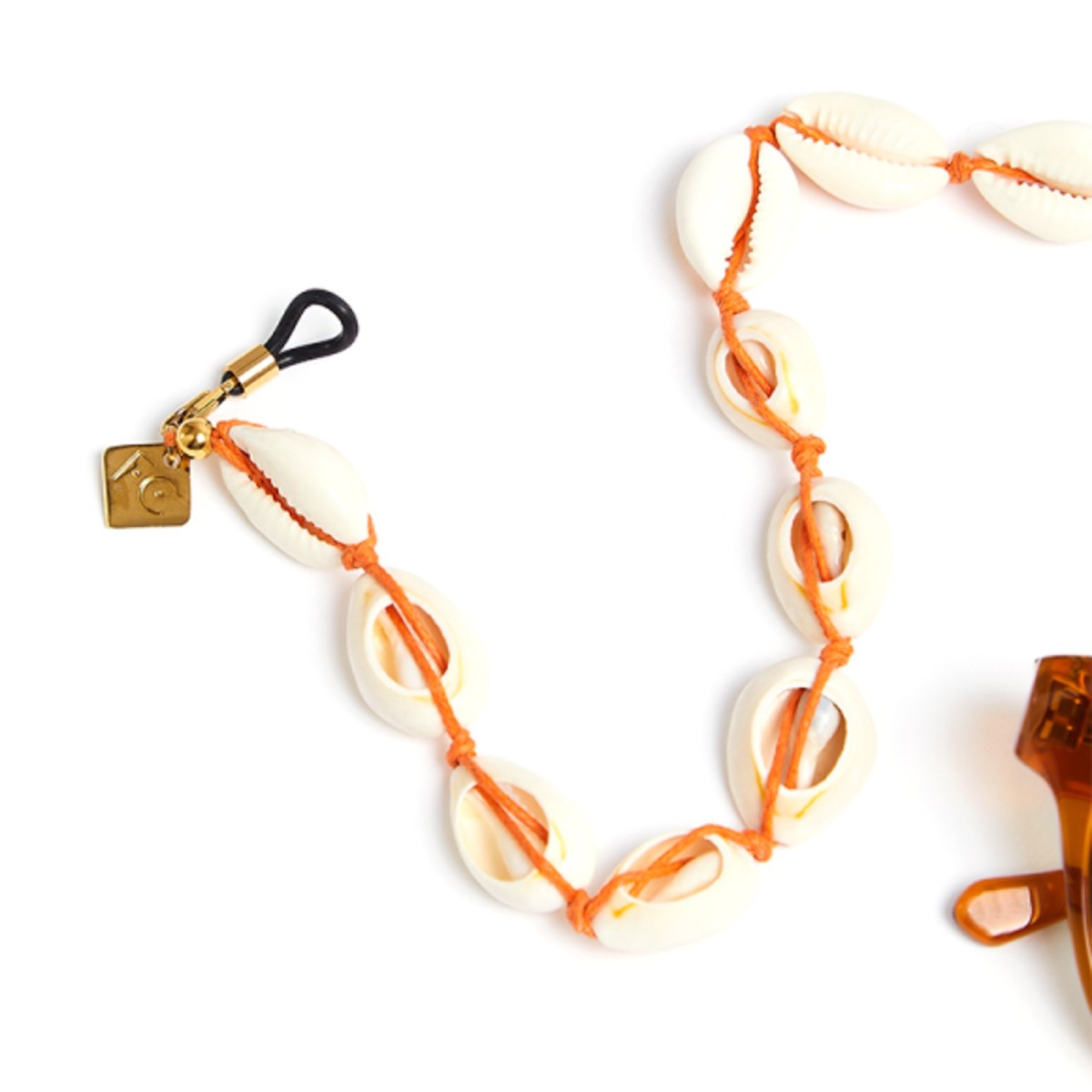 FRAME CHAIN COWRIE ORANGE | Accesorios | Vytria Eyewear