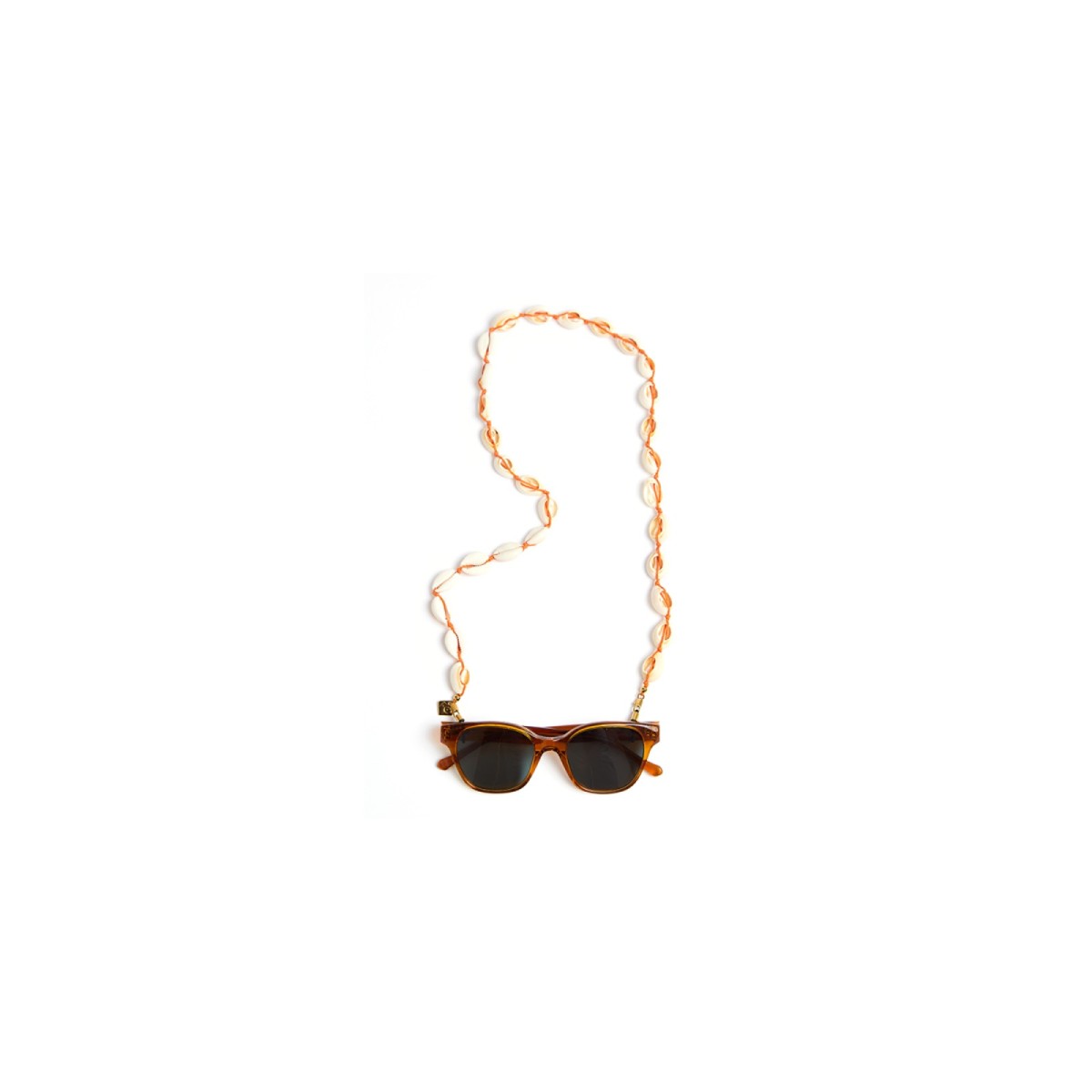 FRAME CHAIN COWRIE ORANGE | Accesorios | Vytria Eyewear