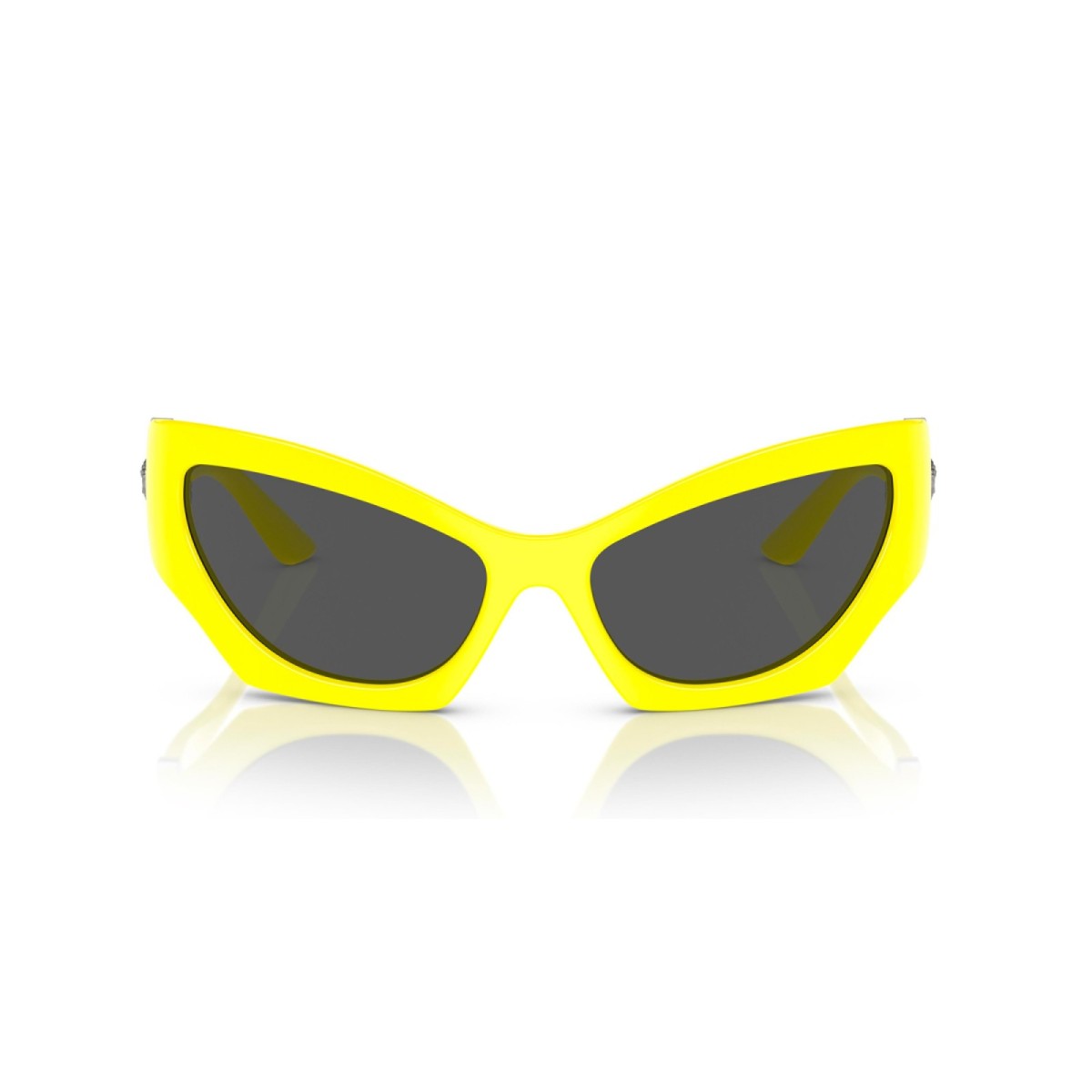 Yellow Sunglasses Versace Medusa Runway | Women's Eyewear