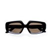 Joana Black Solid Sunglasses