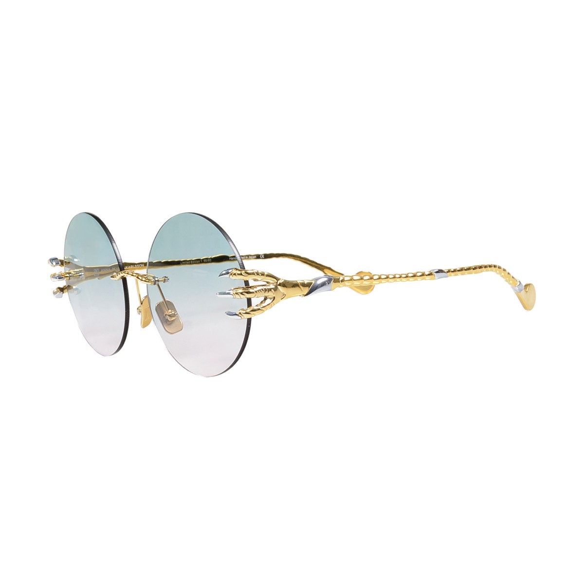 ANNA-KARIN KARLSSON THE CLAW & THE NEST ROUND GOLD SUN | Gafas de sol | Vytria Eyewear