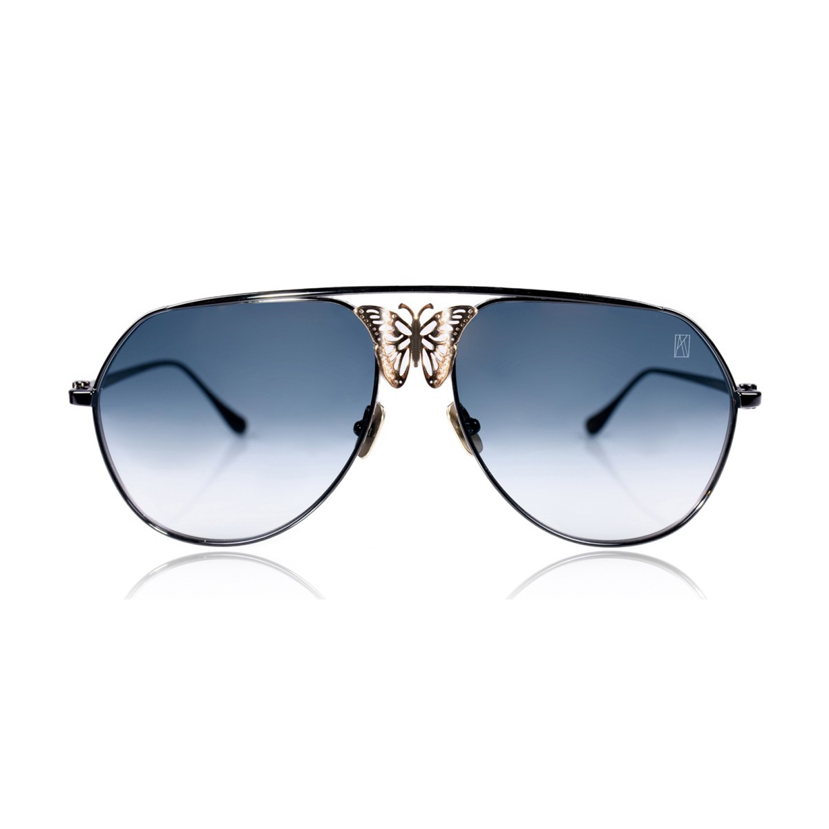 ANNA-KARIN KARLSSON MISS ROSELL 2.0 BLACK/GOLD SUN | Gafas de sol | Vytria Eyewear