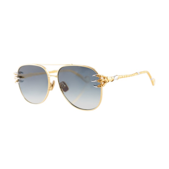 ANNA-KARIN KARLSSON CLAW VOYAGE GOLD GREY LENS SUN